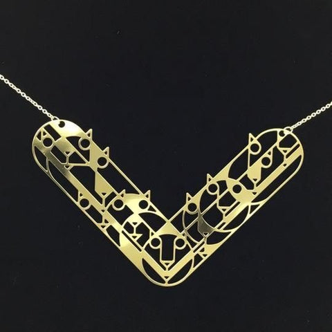 Cat Necklace by Cat Modern - 
