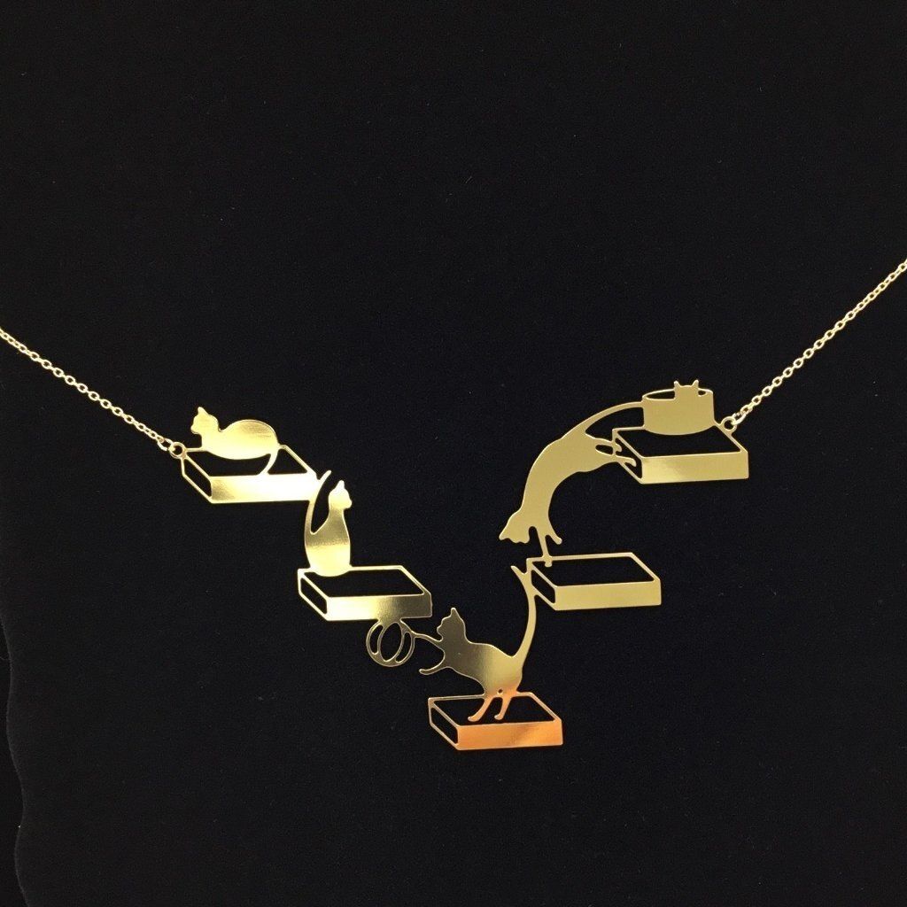 Cat Necklace by Cat Modern - 