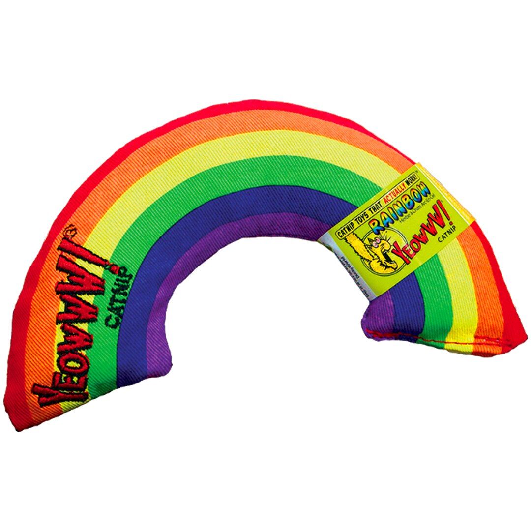 Catnip Rainbow Cat Toy by Yeowww!